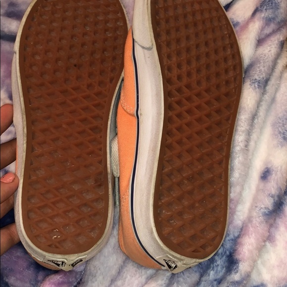 VANS orange flat with white laces - Picture 4 of 4